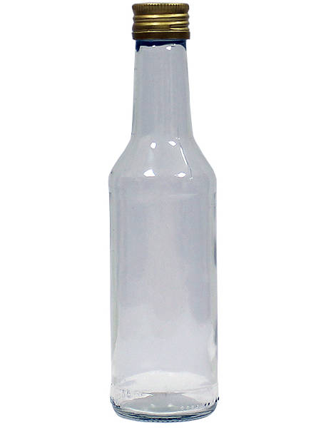 Бутылка стеклянная Чекушка с пробкой, 250 мл