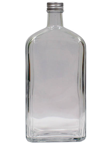 Бутылка стеклянная Флинт с пробкой, 1 л