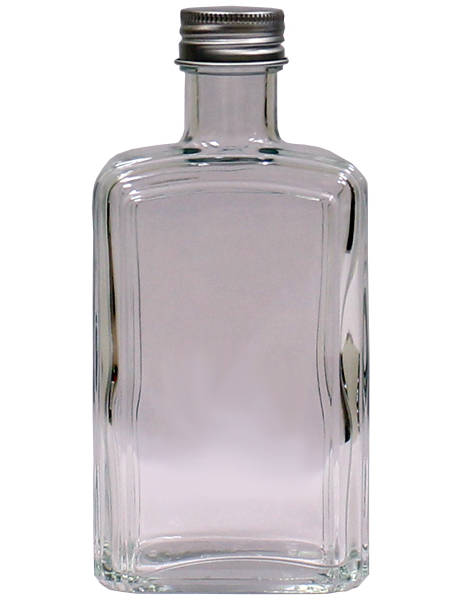 Бутылка стеклянная Флинт с пробкой, 250 мл