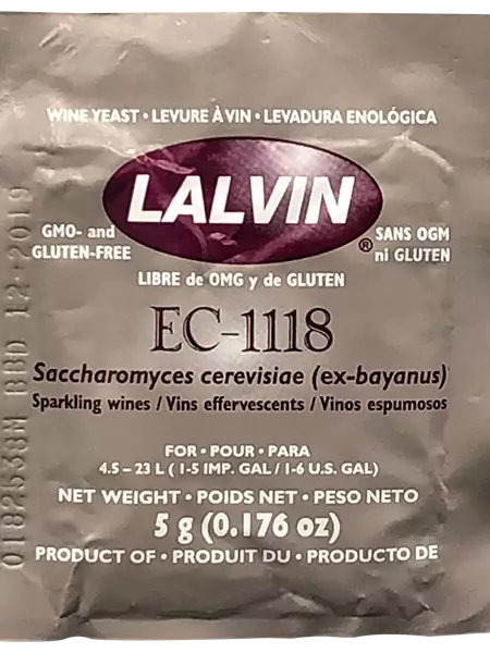 Винные дрожжи Lalvin «EC-1118», 5 г